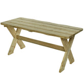 mooie natuurlijke tafel tuintafel past mooi bij ons parkbankje altijd leuk in elke tuin FSC gekeurd recyclebaal